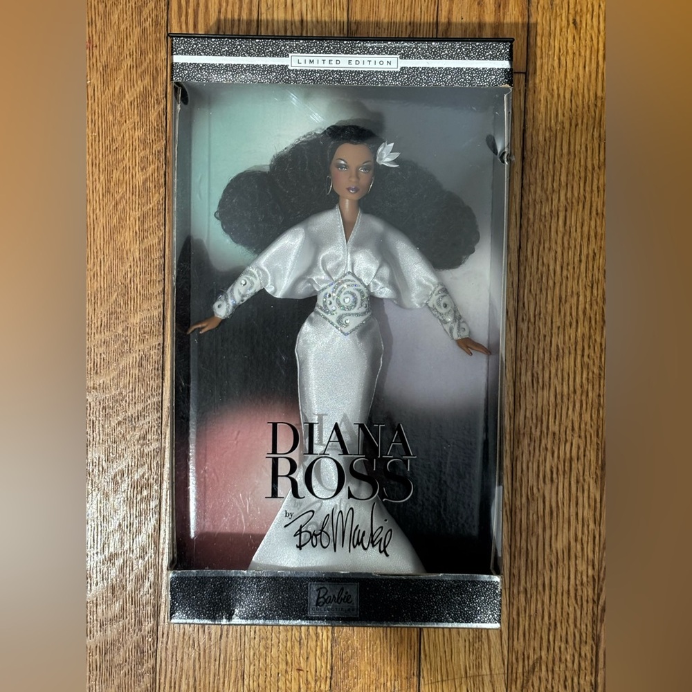 Diana Ross Barbie Collectibles Doll Bob Mackie Limited Edition 2003 Mattel